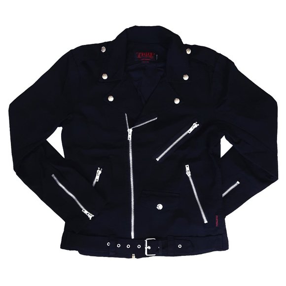 Tripp nyc Other - Tripp NYC Basic Black Denim Moto Motorcycle Jacket